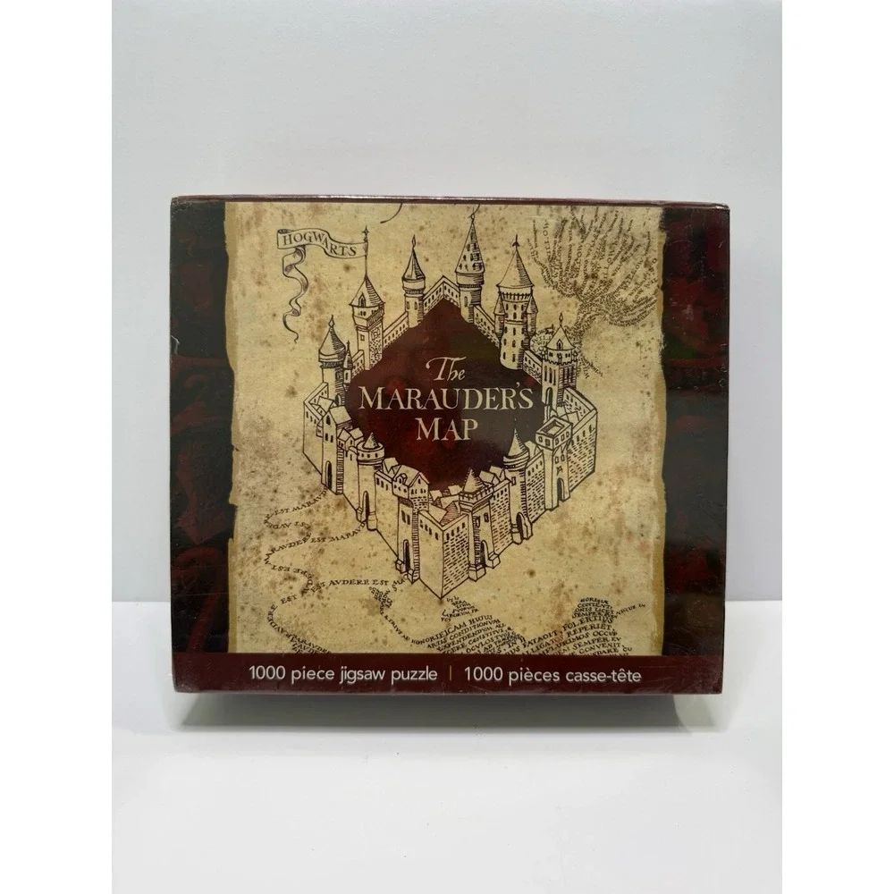 Harry Potter Marauder's Map 1000 Piece Jigsaw Puzzle Aquarius 65-901 Sealed